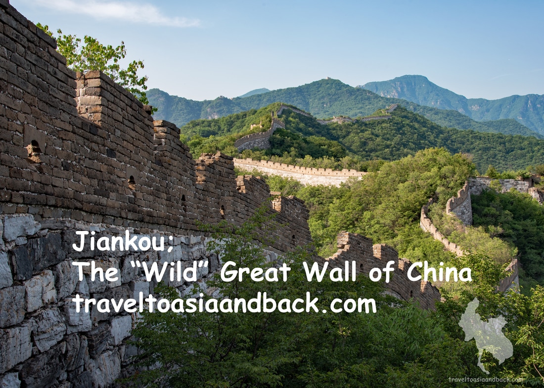 traveltoasiaandback.com - The Jiankou section of the Great Wall snakes its way through northern China