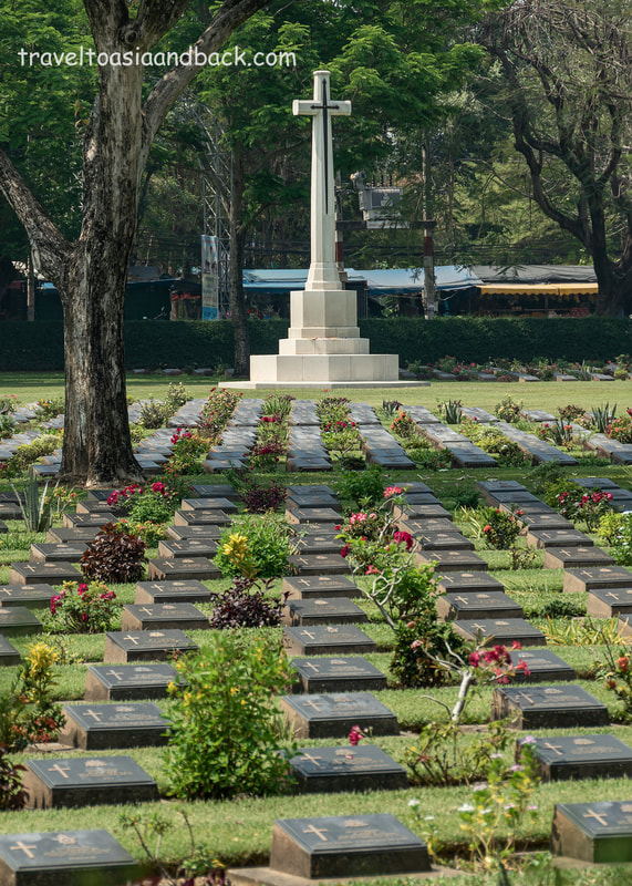 traveltoasiaandback.com - Kanchanaburi War Cemetery, Kanchanaburi Thailand