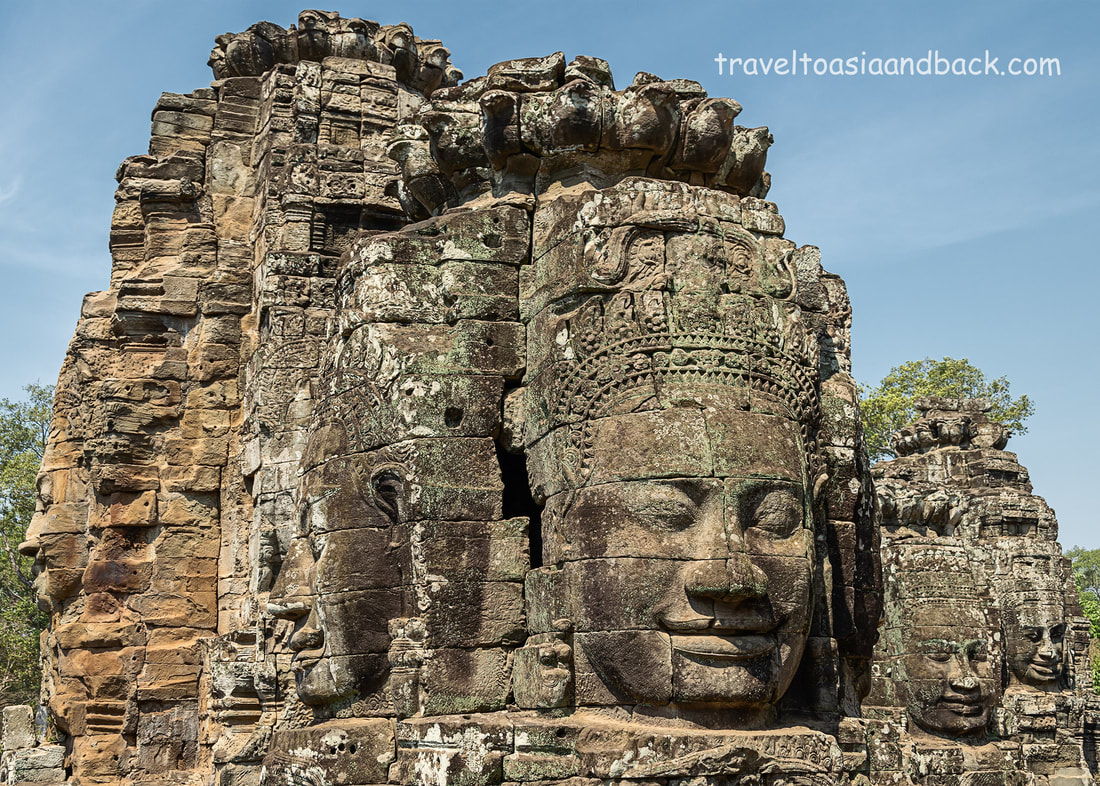 Traveltoasiaandback.com - The Bayon, Angkor Thom, Siem Reap, Cambodia