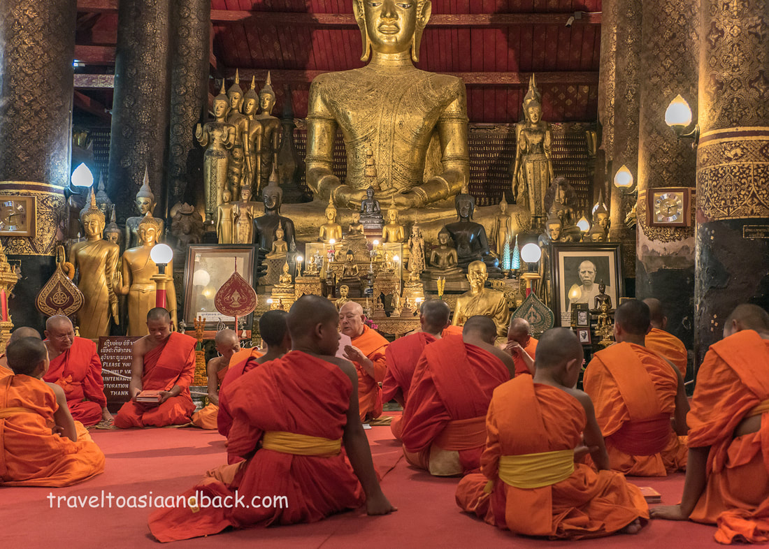 traveltoasiaandback.com - Wat Wat May Souvannapoumaram, Luang Prabang, Laos