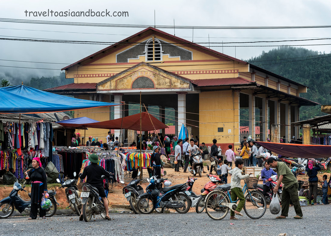 traveltoasiaandback.com - Ban Lien (Bản Liền) market, Bac Ha District, Lao Cai Province, Vietnam