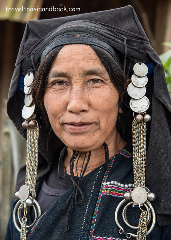 traveltoasiaandback.com - Akha Pixor woman, Samakisai Village, Phongsaly Province, Laos