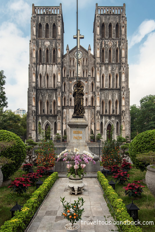 traveltoasiaandback.com - St Joseph's Cathedral, Hanoi, Vietnam 