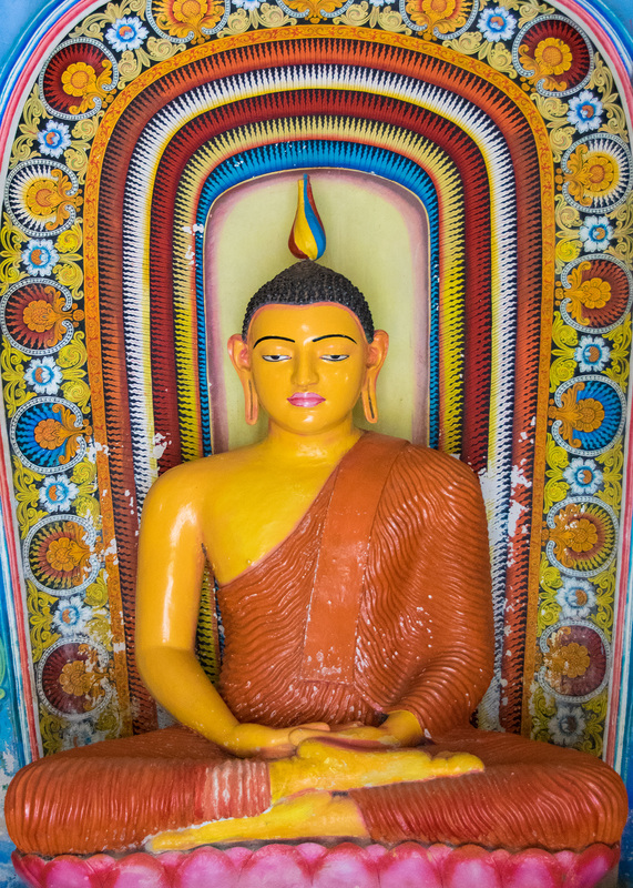 Buddha image, Anradhapura Sri Lanka