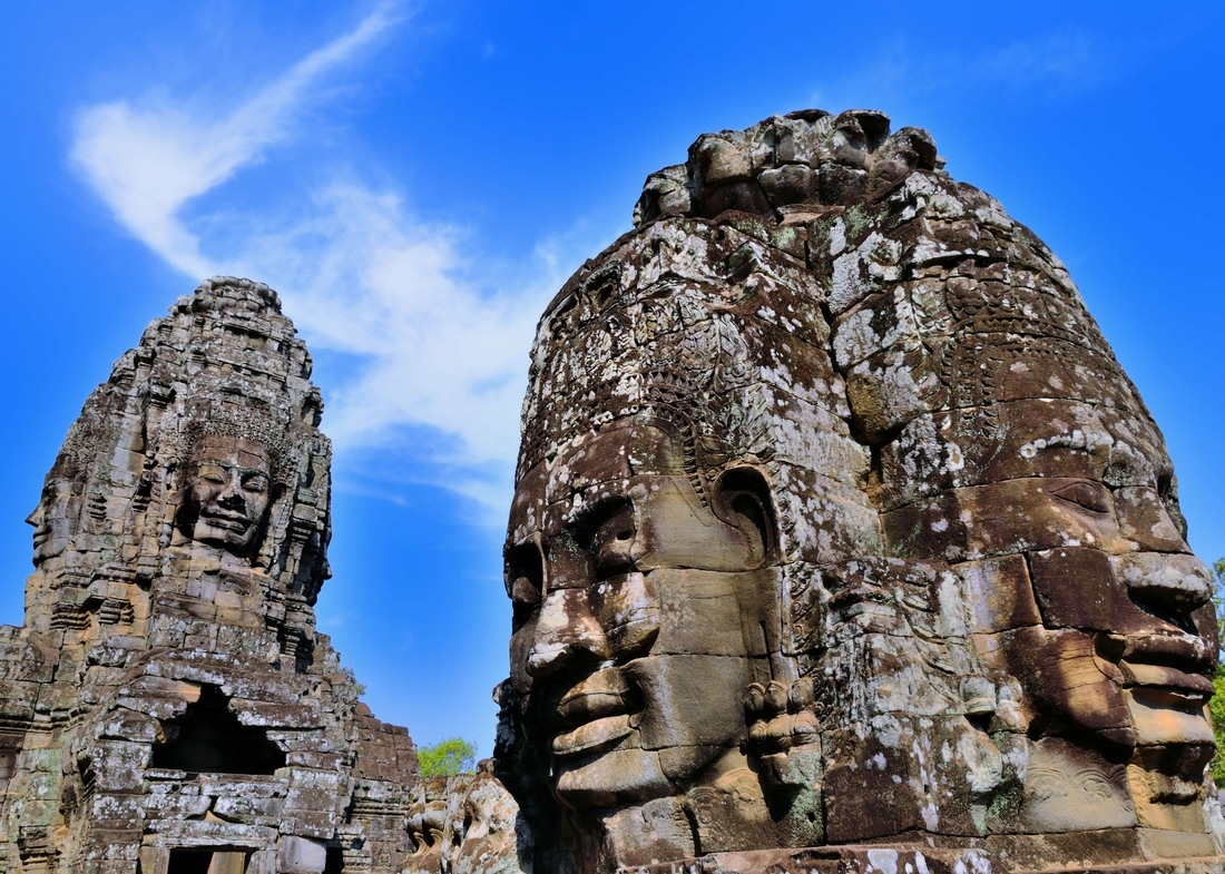 traveltoasiaandback.com - The Bayon, Angkor Thom, Siem Reap Cambodia