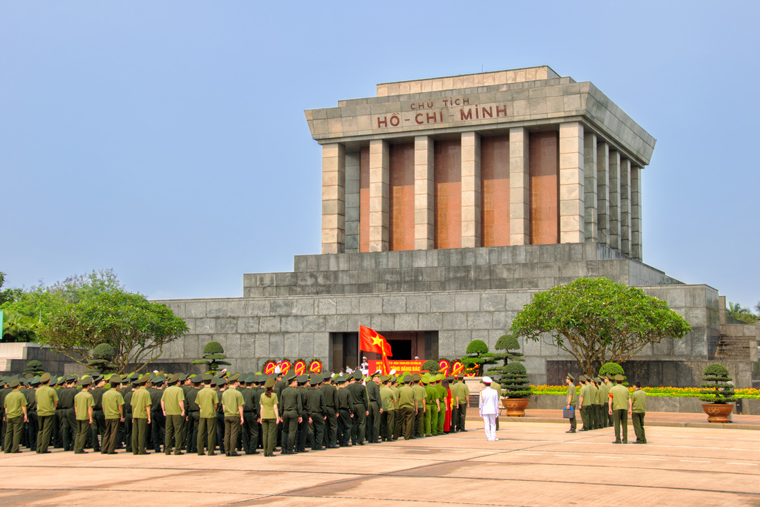 Ho Chi Minh Mausoleum, Hanoi, Vietnam 