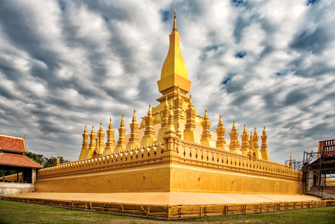 Wat That Luang, Vientiane, Laos