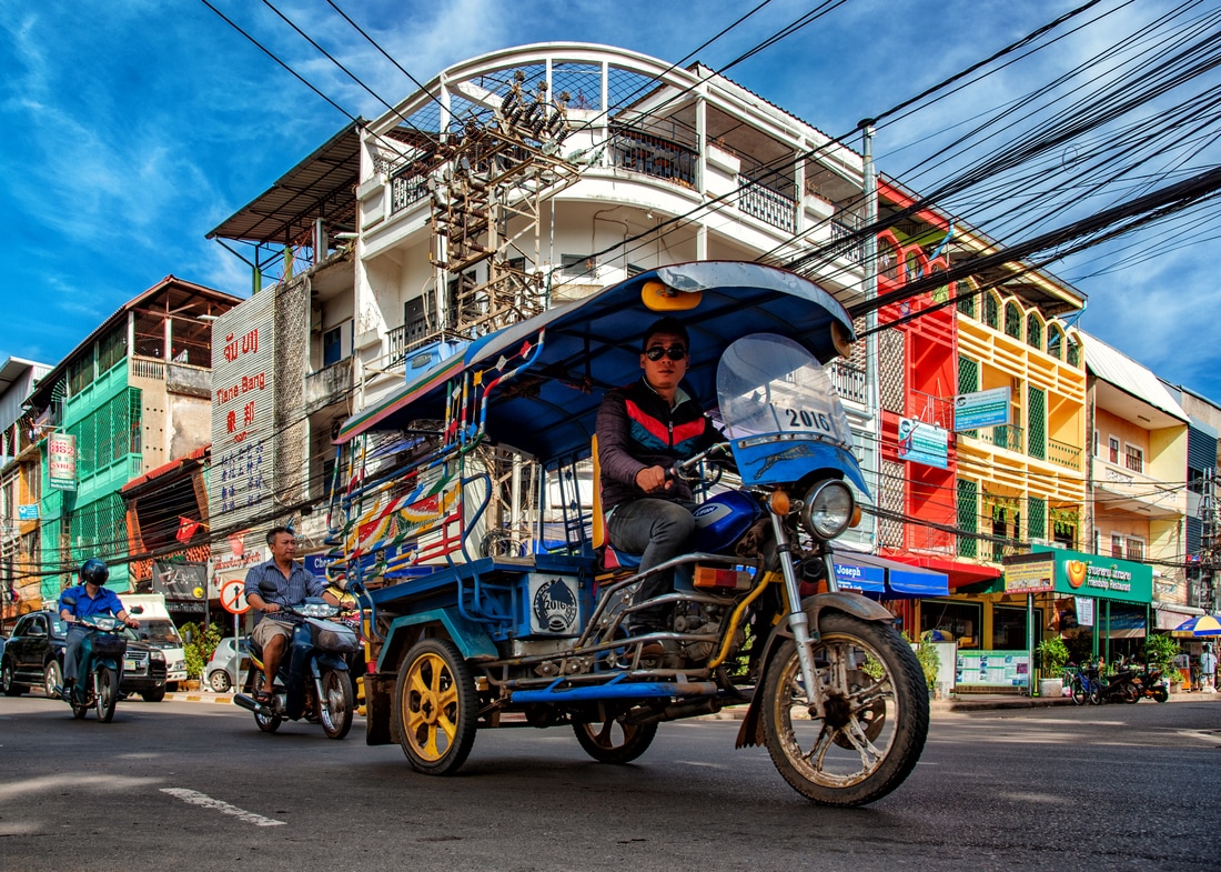 Tuk-tuk, Vientiane, Laos
