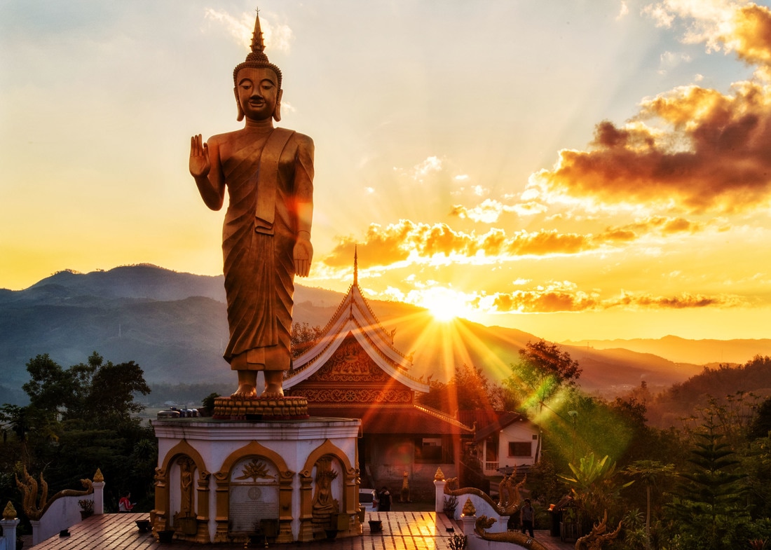 traveltoasiaandback.com - Phu That Pagoda, Muang Xai, Laos