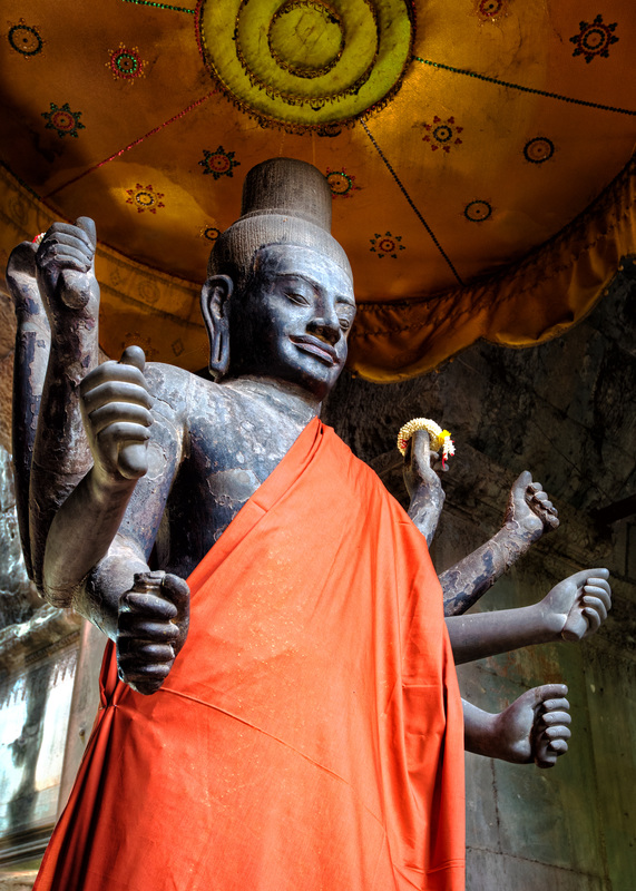 Lord Vishnu, Angkor Wat, Siem Reap Cambodia