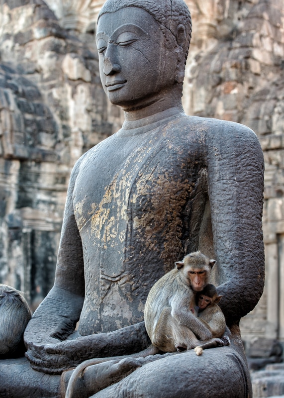 traveltoasiaandback.com - Buddha image, Phra Prang Sam Yot, Lopburi, Thailand