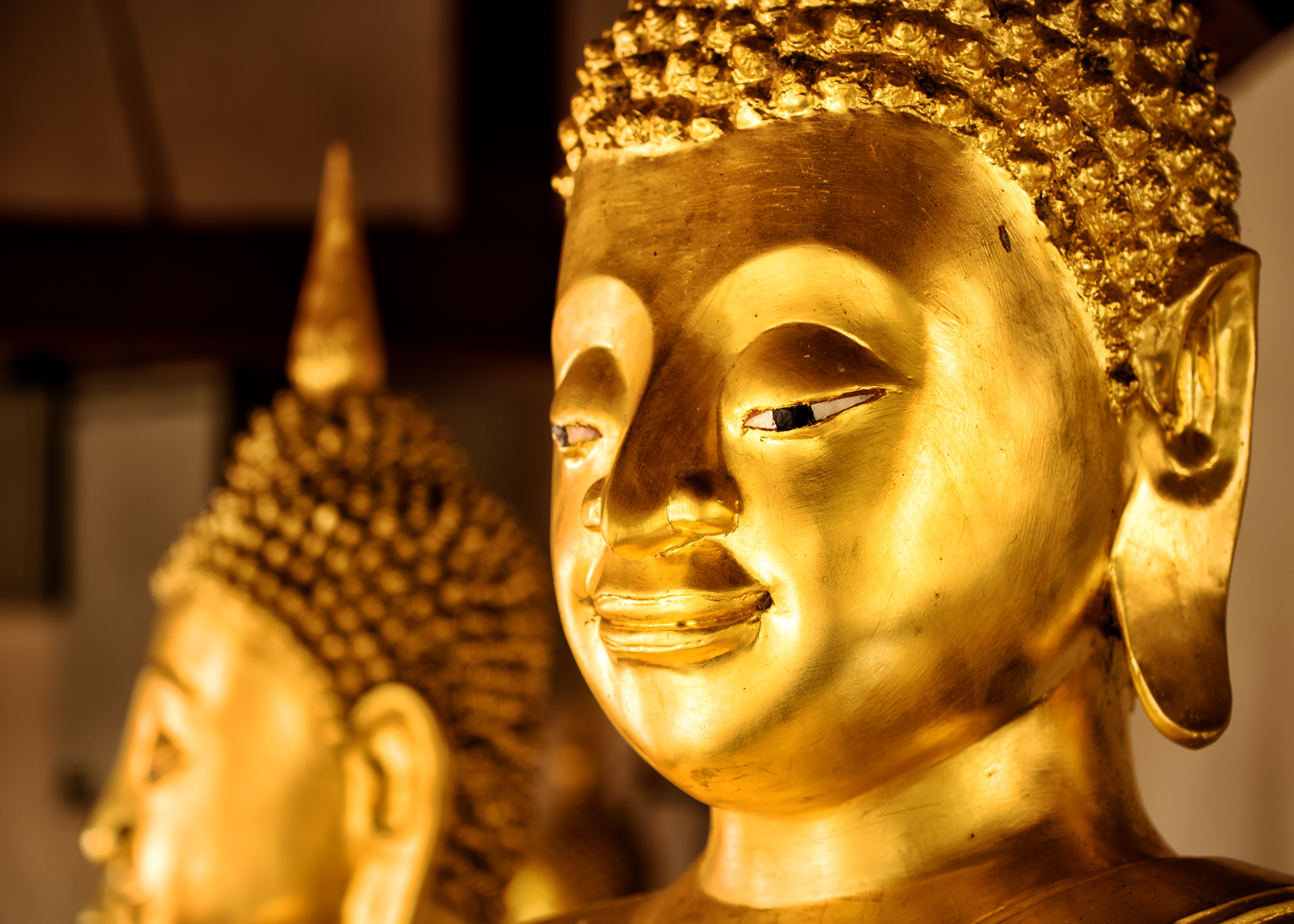 Buddha image, Wat Yai, Phitsanulok, Thailand
