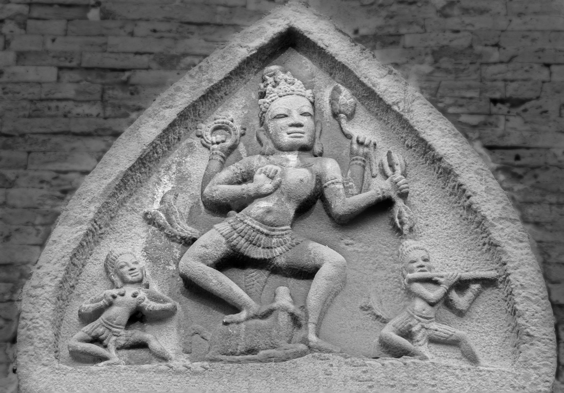 Durga Defeats the Buffalo Demon, Po Nagar Cham Tower Vietnam
