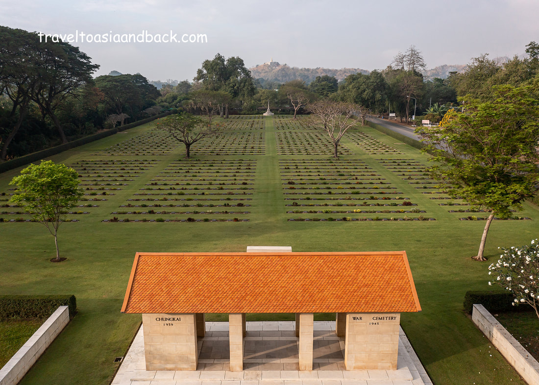 traveltoasiaandback.com - Chungkai War Cemetery, Kanchanaburi Province, Thailand