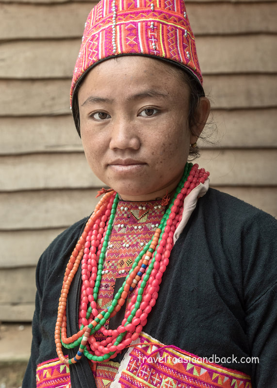 traveltoasiaandback.com - Akha Pala woman, Pak Nam Noy, Phongsaly Province, Laos