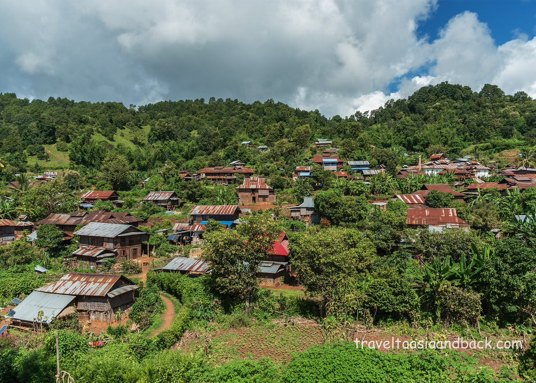 traveltoasiaandback.com - Pankam (Pam Kham)  Village, Hsipaw, Shan State