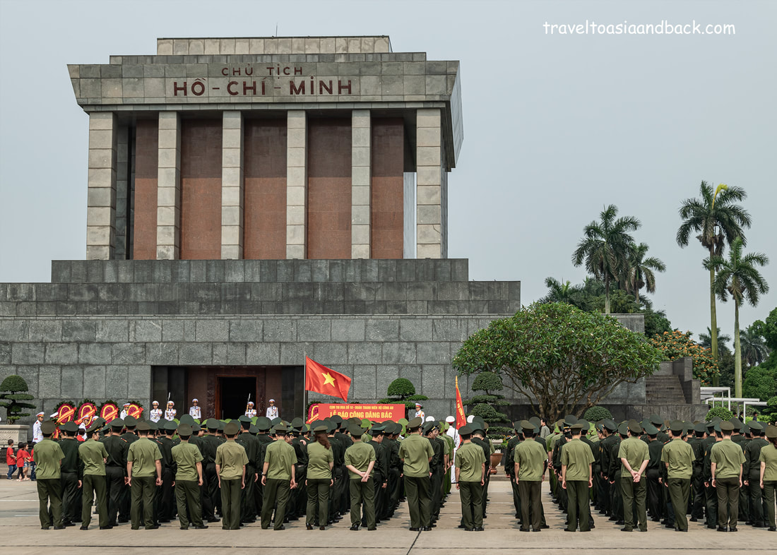 traveltoasiaandback.com - Ho Chi Minh Mausoleum, Hanoi, Vietnam 
