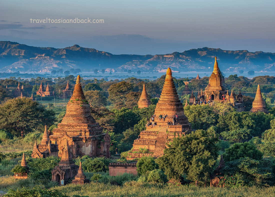 traveltoasiaandback.com - The plains of Bagan, Bagan, Myanmar