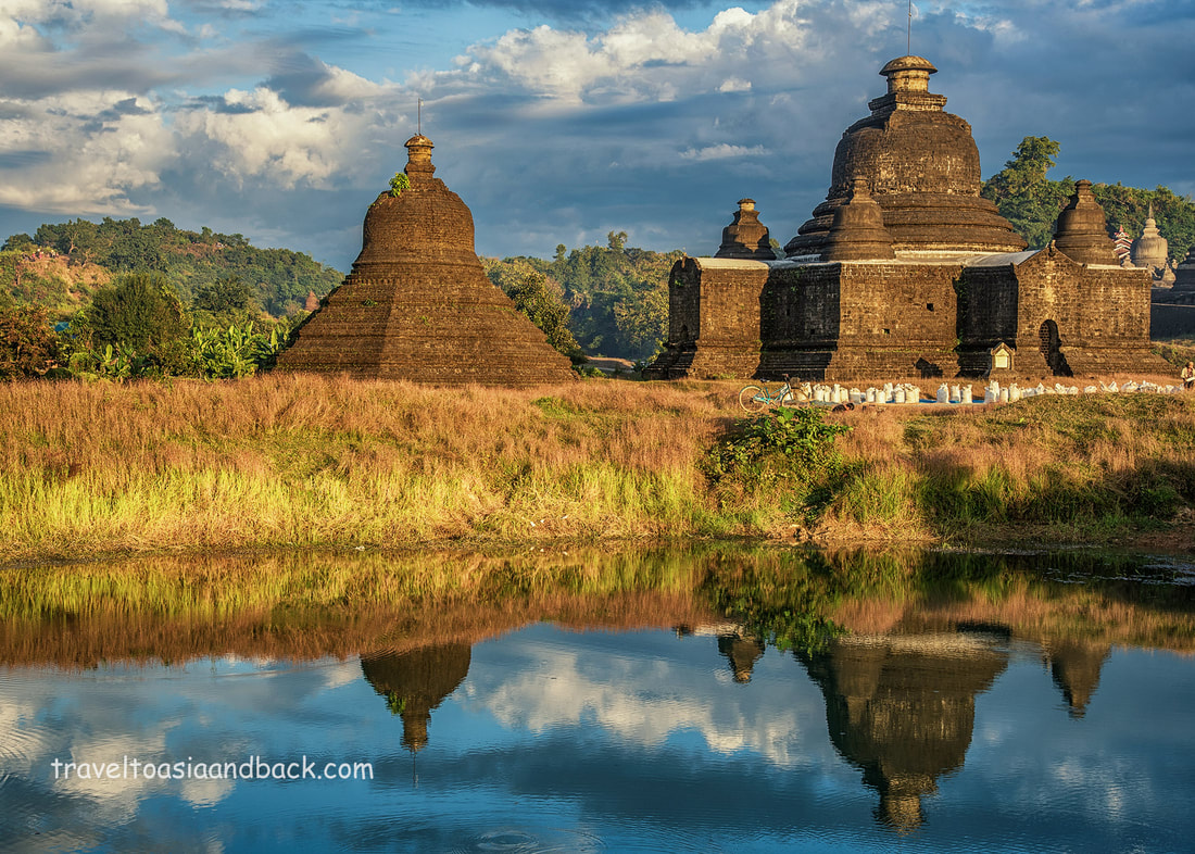  traveltoasiaandback.com - Lemyethna Pagoda Mrauk-U, Rakhine State, Myanmar