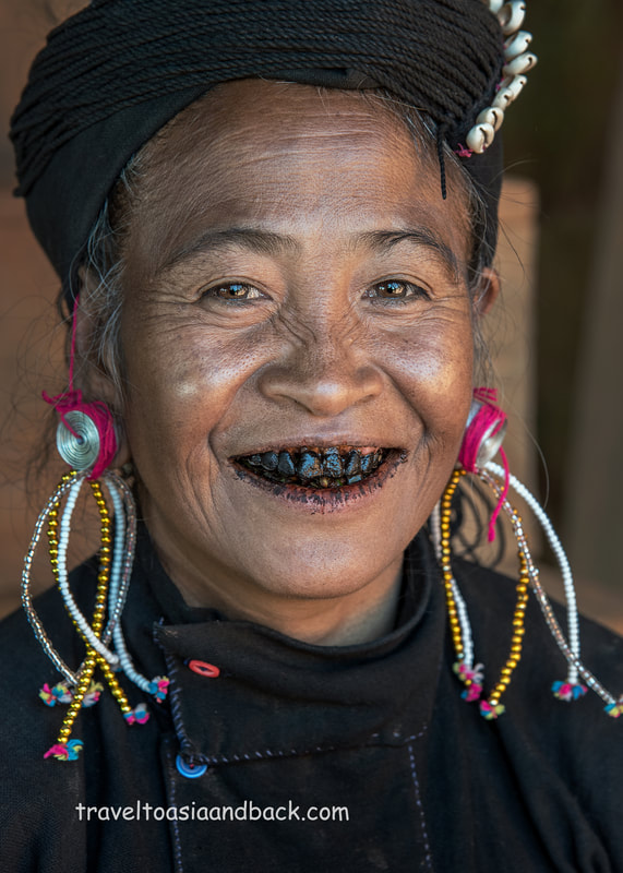 traveltoasiaandback.com - A woman from the Eng (An) ethnic group, Pang Lea Village, Keng Tung, Shan State, Myanmar