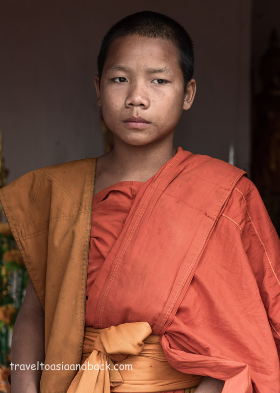 traveltoasiaandback.com - Novice monk, Luang Prabang, Laos