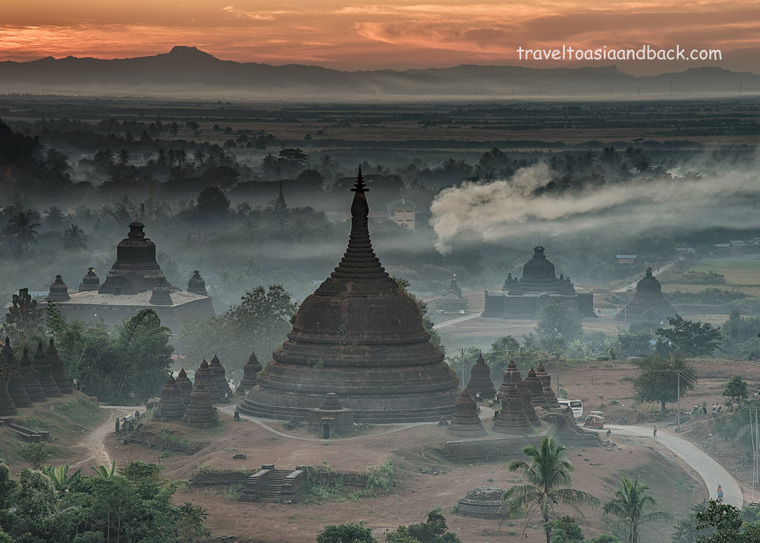 traveltoasiaandback.com - Yadanabon Pagoda,  Mrauk-U, Rakhine State, Myanmar
