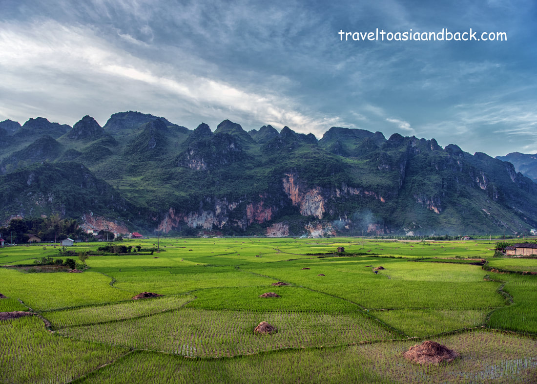 traveltoasiaandback.com - Karst hills and rice fields, Yen Minh, Ha Giang Province, Vietnam