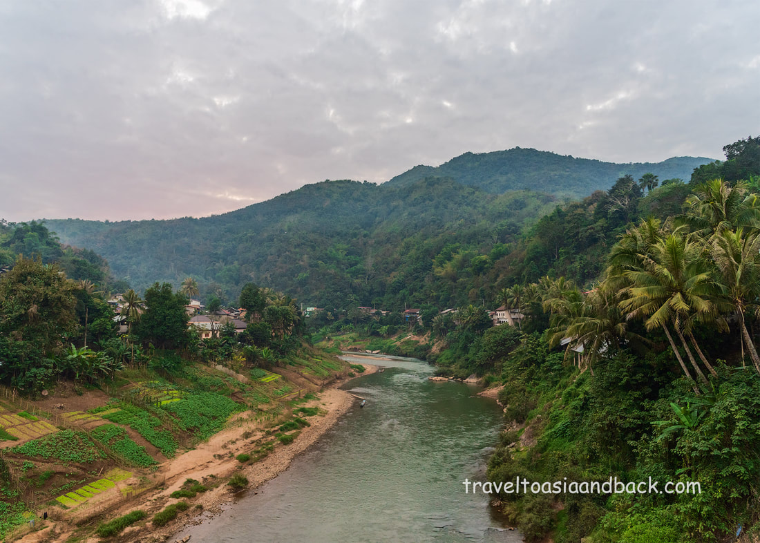 traveltoasiaandback.com - The Nam Ou River, Muang Khua, Phongsaly Province, Laos