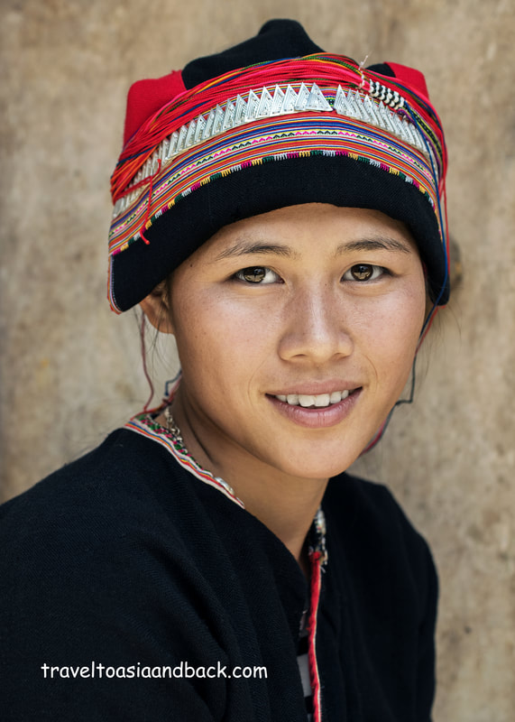 traveltoasiaandback.com - A woman from the Red Dao ethnic group, Nam Dam Village, Quan Ba District, Ha Giang Province, Vietnam